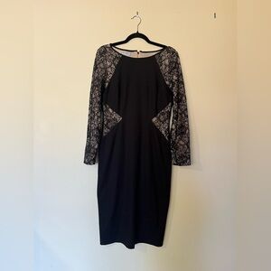 Maggy London Lace Detail Bodycon Dress